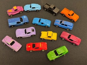 lot 168 image: Lot of 13 Vintage Tootsie Toy Diecast Cars Assorted Colors
