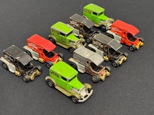 lot 169 image: Lot of 9 Vintage A-Ok and T-Totaller Diecast Cars Assorted Colors