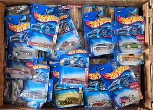 lot 66K image: LR - Collection of 100 Hot Wheels Die-Cast Cars Unopened in Packaging