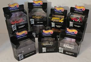 lot 71K image: LR - Set of 11 Hot Wheels Collectibles Die-Cast Cars in Packaging