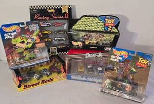 lot 96K image: LR - Collection of 5 Hot Wheels Collector Sets with Special Edition Packaging