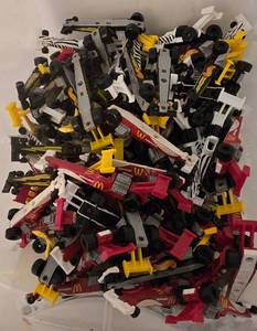 lot 99K image: DR - Large Collection of Plastic Race Cars with McDonalds Logos