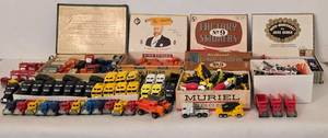 lot 103K image: DR - Collection of Vintage Diecast Toy Trucks and Construction Vehicles