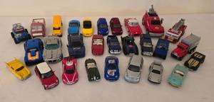 lot 135K image: DR - Collection of Vintage Die-Cast Toy Cars and Trucks