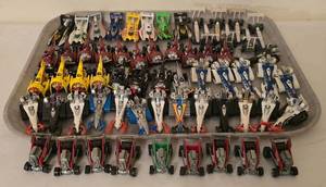 lot 149K image: K - Collection of Hot Wheels Unique Car Options and Express Lane Miniature Vehicles