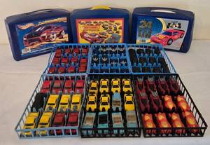lot 159K image: K - Lot of 3 24-Car Cases with 6 Trays of Hot Wheels Cars