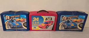 lot 167K image: K - Set of 3 24-Car Carrying Cases with Assorted Die-Cast Toy Cars and Trucks