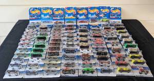 lot 274L image: G - Collection of 80 Hot Wheels Die-Cast Cars in Original Packaging