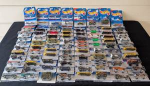 lot 353L image: G - Collection of 80 Hot Wheels Single Car Packs Assorted First Editions and Series