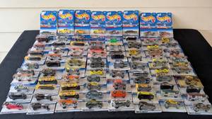 lot 357L image: G - Collection of 80 Factory-Sealed Hot Wheels Single Car Packs