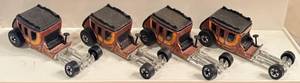 lot 175 image: Set of 4 Vintage Hot Wheels Stage Fright Diecast Cars