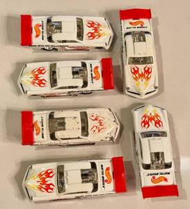 lot 180 image: Set of 6 Vintage Hot Wheels At-A-Tude Target Diecast Cars