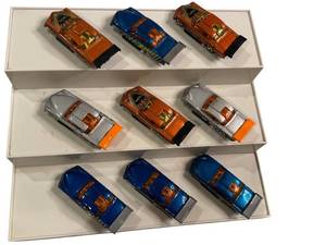 lot 183 image: Set of 9 Vintage Hot Wheels At-A-Tude Diecast Cars