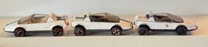 lot 195 image: Set of 3 Vintage Hot Wheels Redlines Jack Rabbit Cars