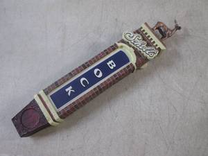 lot 26 image: (FS) Schells Bock Beer Tap Handle ...
