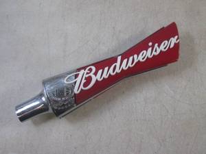 lot 28 image: (FS) Budweiser Beer Tap Handle 12 3...