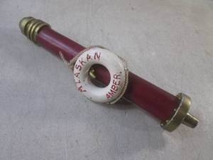 lot 58 image: (FS) Alaskan Amber Beer Tap Handle ...