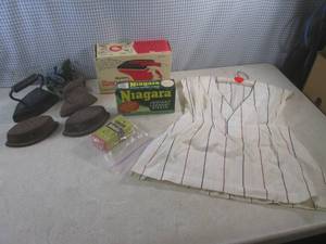 lot 111 image: (CS) Assorted Vintage Laundry Items...
