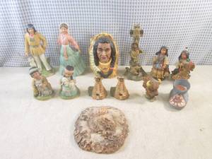 lot 143 image: (CSB) Assorted Native American Figu...