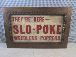 lot 158 image: (EC1) Framed Theyre Here - Slo-Po...