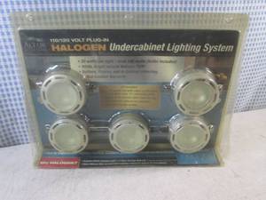 lot 160 image: (EC1) Halogen Undercabinet Lighting...