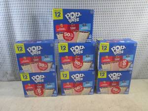 lot 203 image: (C-2) 7 Boxes of Pop-Tarts Variety ...