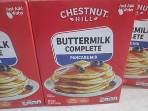lot 206 image: (C-1) 4 Boxes of Buttermilk Pancake...