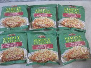lot 218 image: (FRZ) 6 Frozen Bags of Simply Potat...