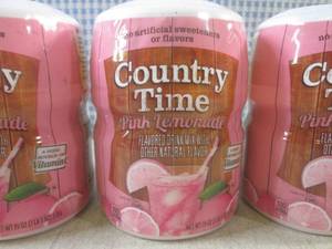 lot 229 image: (B-3) 3 Containers of Country Time ...