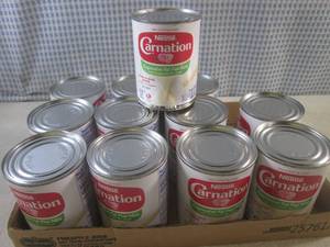 lot 247 image: (C-2) 12 Cans of Nestle Carnation E...