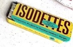 lot 89 image: Vintage Isodettes throat lozenges
