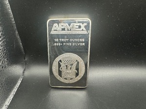 APMEX Metals Ten Ounce .999 Silver Bar