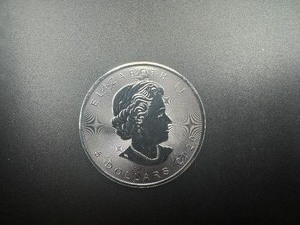 lot 39 image: 2020 BU Canadian 1 Oz. .9999 Silver Maple Leaf Coin