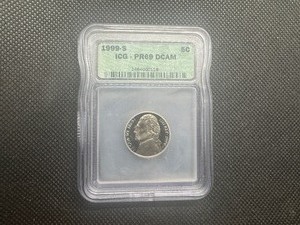 lot 92 image: 1999 S 5C IGC PR 69 DCAM
