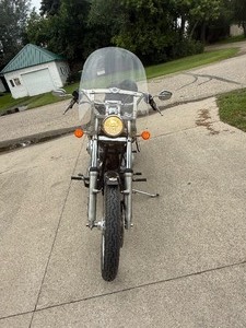 2003 Harley Davidson Soft Tail Standard Anniversary Edition with Lift, Helmets, Saddle Bags & Cover