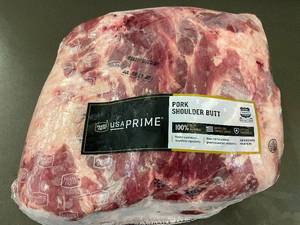 lot 3 image: USDA Prime Pork Shoulder Butt - All Natural Approx 9Lbs