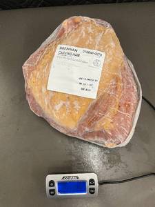 lot 9 image: Brennan Carving Ham 6.82 lbs Frozen