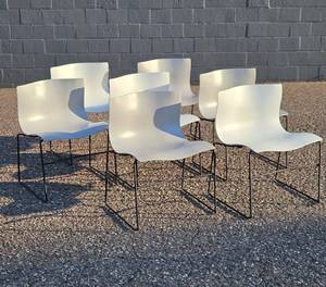 Massimo Vignelli for Knoll Handkerchief Chairs Set of 7