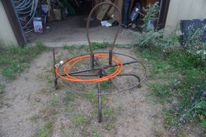 Pex Water Line Distributing/Organizing/Installing Rig