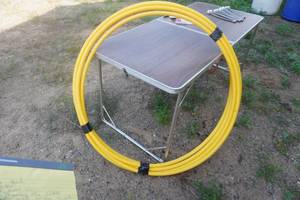 lot 13 image: Home Flex Brand Roll of 34 Gas Line