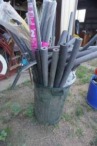 lot 37 image: Large Lot of Tundra Brand Pipe Insulation In Assorted Sizes