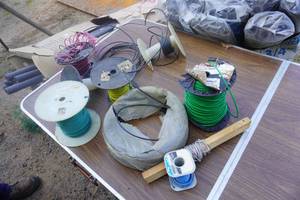 lot 40 image: Large Lot of Assorted Electrical Wire