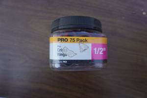 lot 51 image: Jar of Apollo 12 Pex Crimp Rings