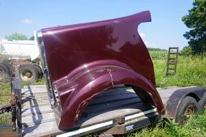 Kenworth W900L Semi Truck Hood