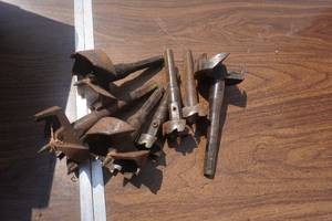 lot 120 image: Lot of Auger Bits In Assorted Sizes