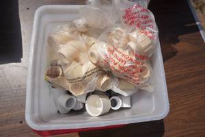 lot 125 image: Lot of Assorted PVC Fittings