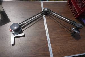 lot 138 image: Drafting Table Adjustable Precision Arm