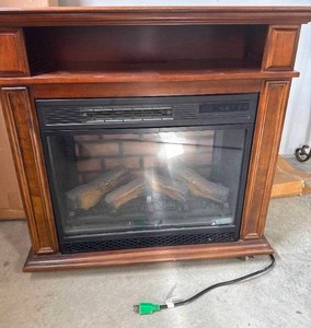 Electric Fireplace 31 1/2" wide 11 1/2" Deep 31" Tall