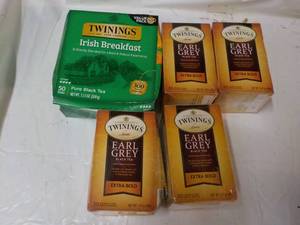 lot 105 image: Twinings Black Tea...