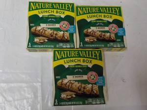 lot 112 image: 3 boxes Nature Valley Smores Grano...